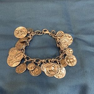 Silpada coin bracelet